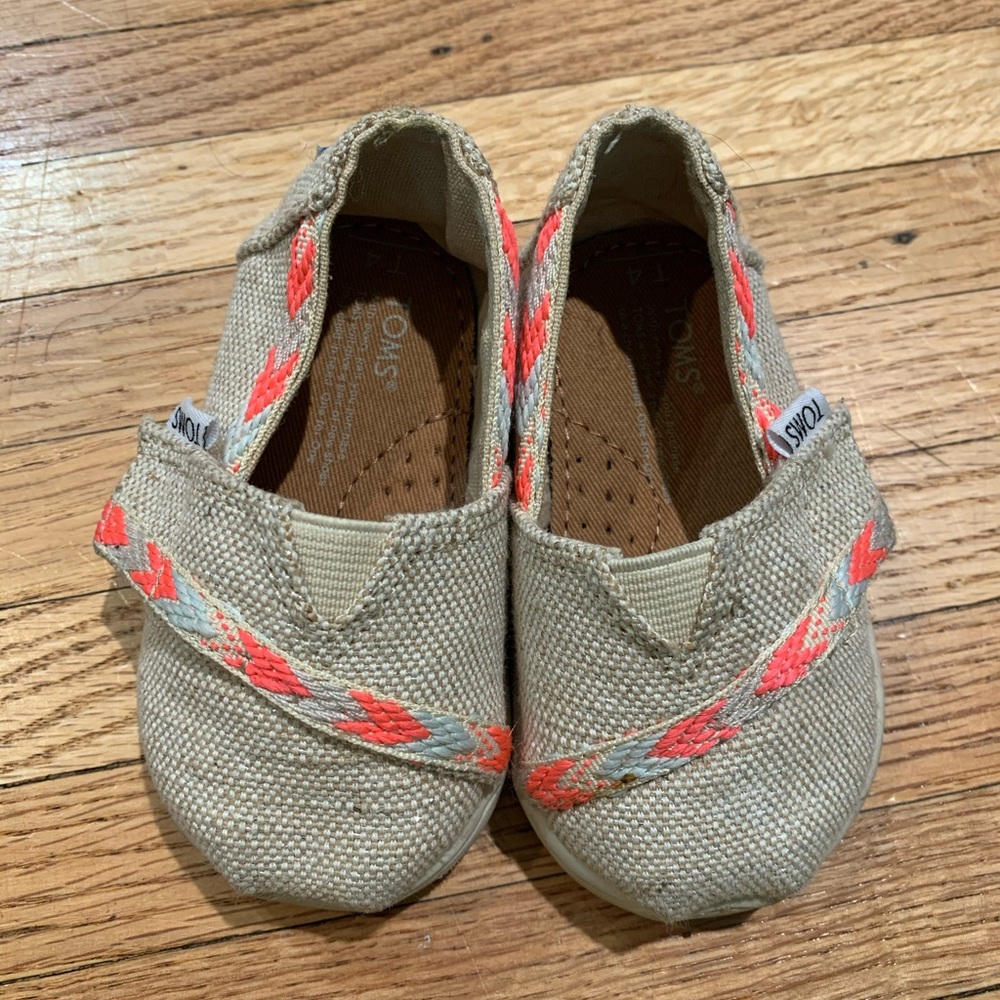 Toms baby/walker shoes.